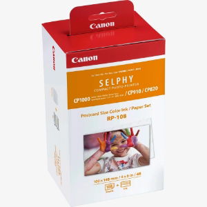 Canon RP-108 Colour Ink & Paper Set 100x148mm 108sheets