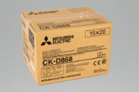 Mitsubishi D868 Media Kit (2Rolls/Ribbons)