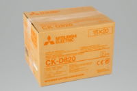 Mitsubishi D820 Media Kit (2Rolls/Ribbon)