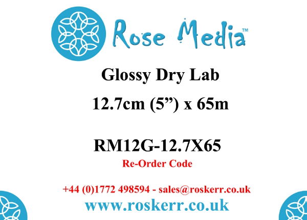 Rose Media 5" x 65m