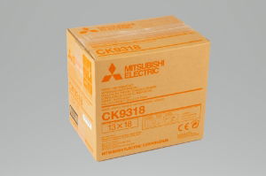 Mitsubishi CK9318 Media Kit (1 Roll/Ribbon)