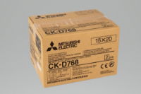 Mitsubishi D768 Media Kit (2Rolls/Ribbon)