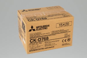 Mitsubishi D768 Media Kit (2Rolls/Ribbon)