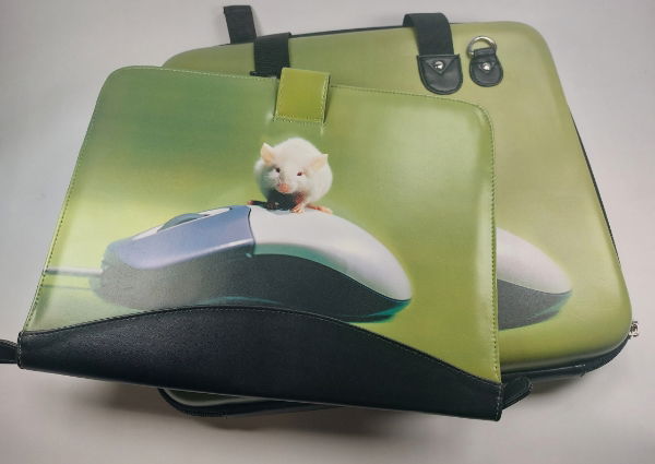 Fun & Funky Mouse Laptop Bag & Portfolio